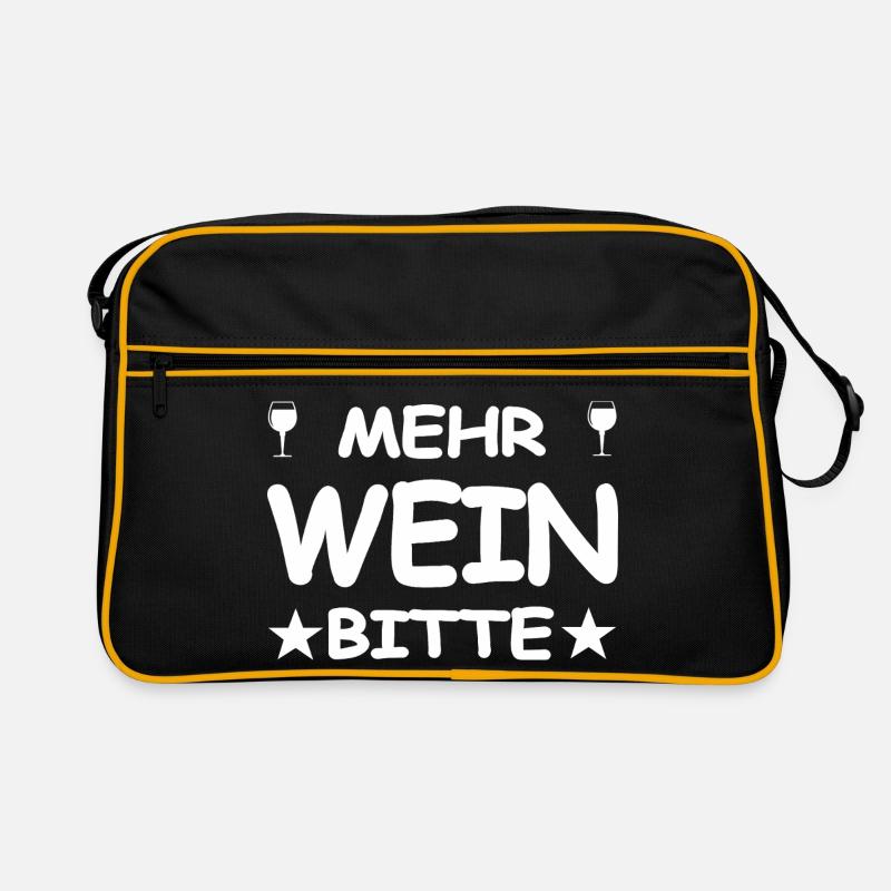 Wein Retro Tasche