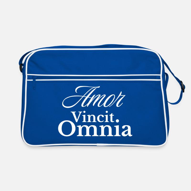 Amor Vincit Omnia Script Sac Retro