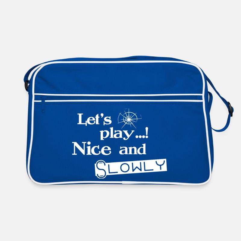 Jouons doucement - Blanc Sac Retro