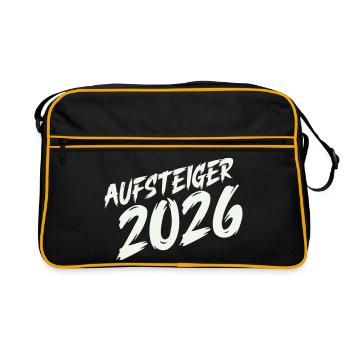 Rising Star 2026 Design - Retro Bag - black/gold - Front