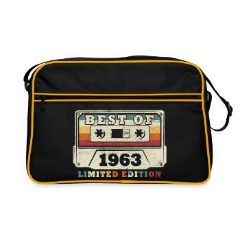 Best of the Year 1963 Anniversary 1963 - Retro Bag - black/gold - Front