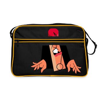 Tommy Cooper - Retro Bag - black/gold - Front