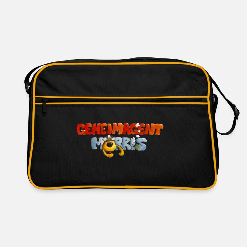 Secret Agent Morris Logo Retro Bag