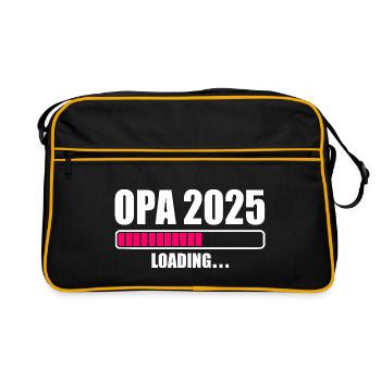 Papy 2025 - Sac Retro - noir/or - Devant