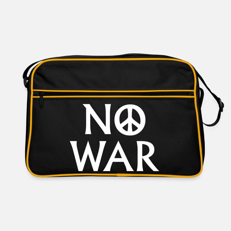 No War Retro Bag