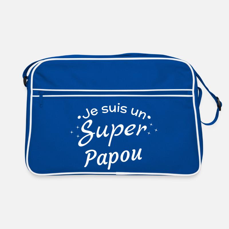 Je suis un Super Papou Sac Retro