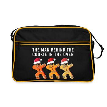 Futurs papas, futurs pères - Sac Retro - noir/or - Devant
