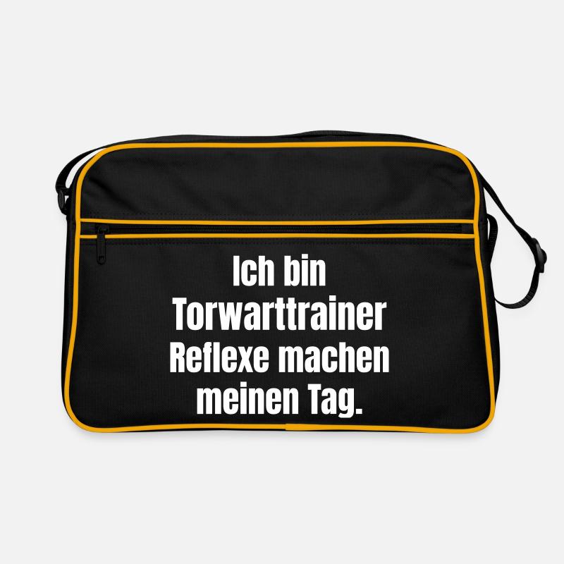 Goalkeeper Coach Reflexe Design Retro Bag