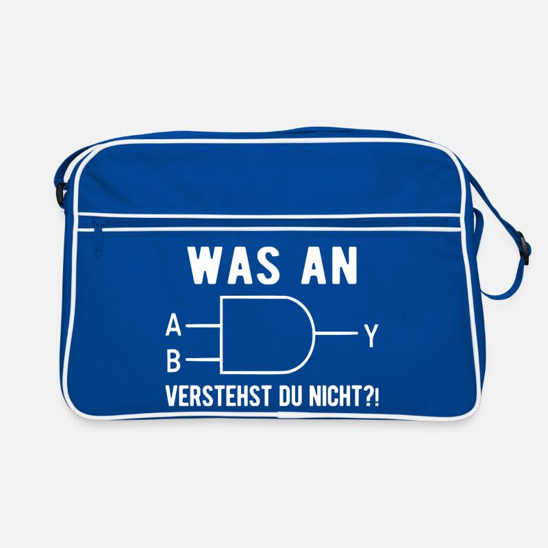 Computer Scientist Nerd Programmer Admin Ges Retro Bag