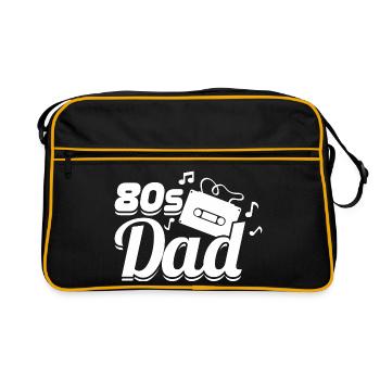 80s Dad - Retro Bag - black/gold - Front