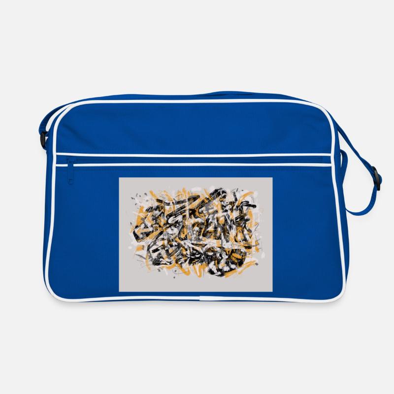 Tag ohne Gesicht Retro Tasche