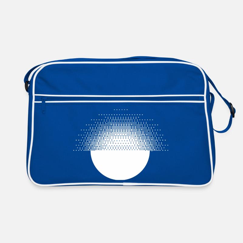 Conception géométrique du soleil Sac Retro