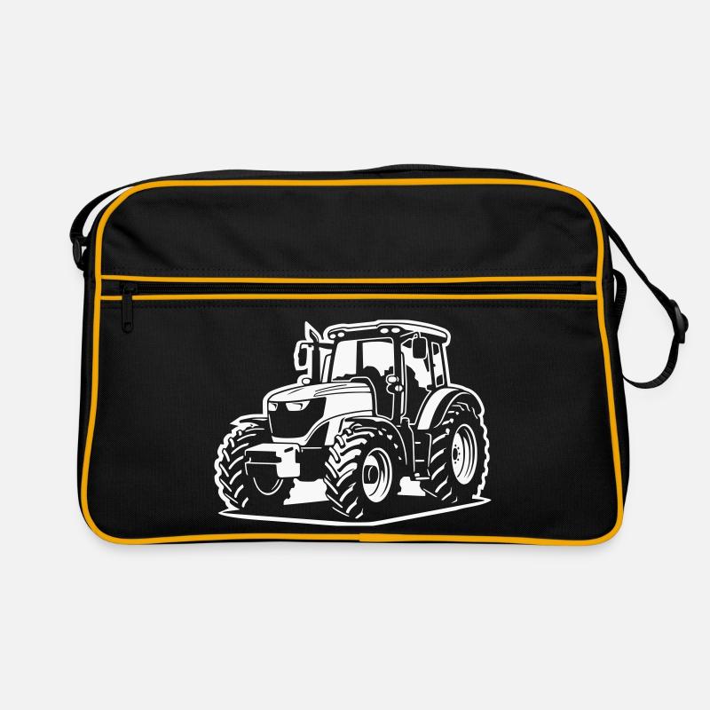 Traktor / Trecker / Schlepper (Differenzbild) Retro Tasche