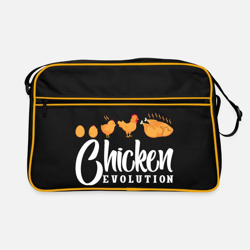 Poulets Whisperer Poulets Poulets Poulets Gardiens de poulets Sac Retro