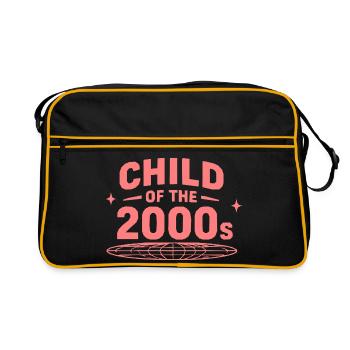 L’enfant de la Globewave des années 2000 - Sac Retro - noir/or - Devant