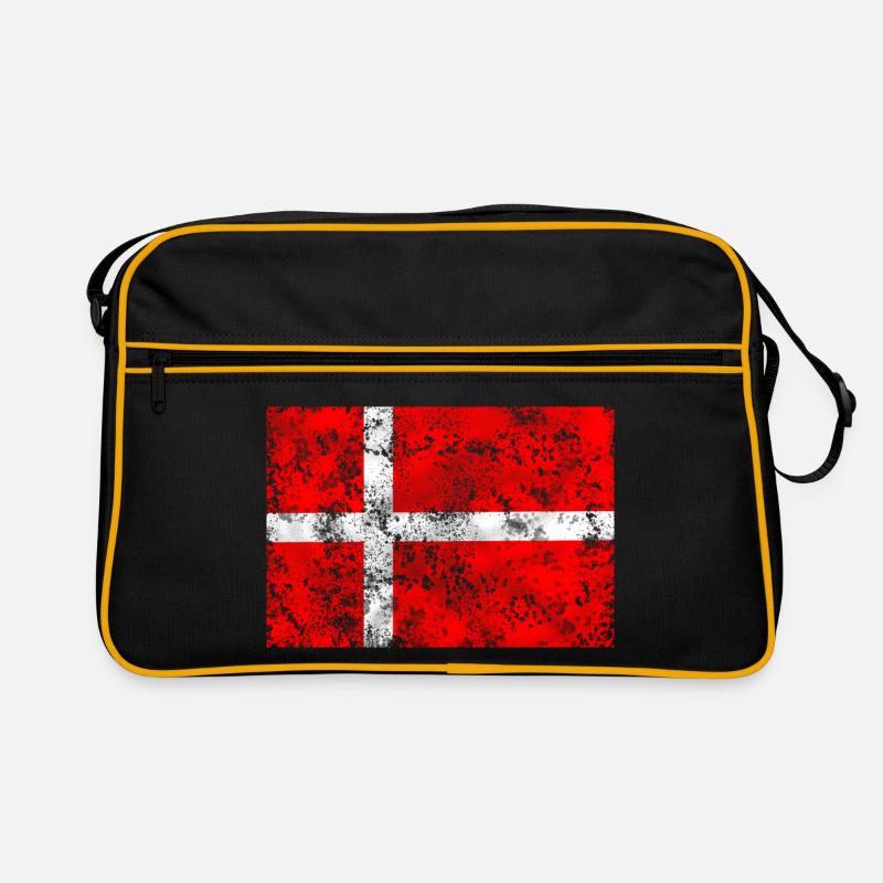 Drapeau du Danemark Vintage Sac Retro