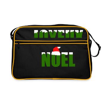 joyeux noel - Retro Bag - black/gold - Front
