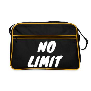 no limit - Sac Retro - noir/or - Devant