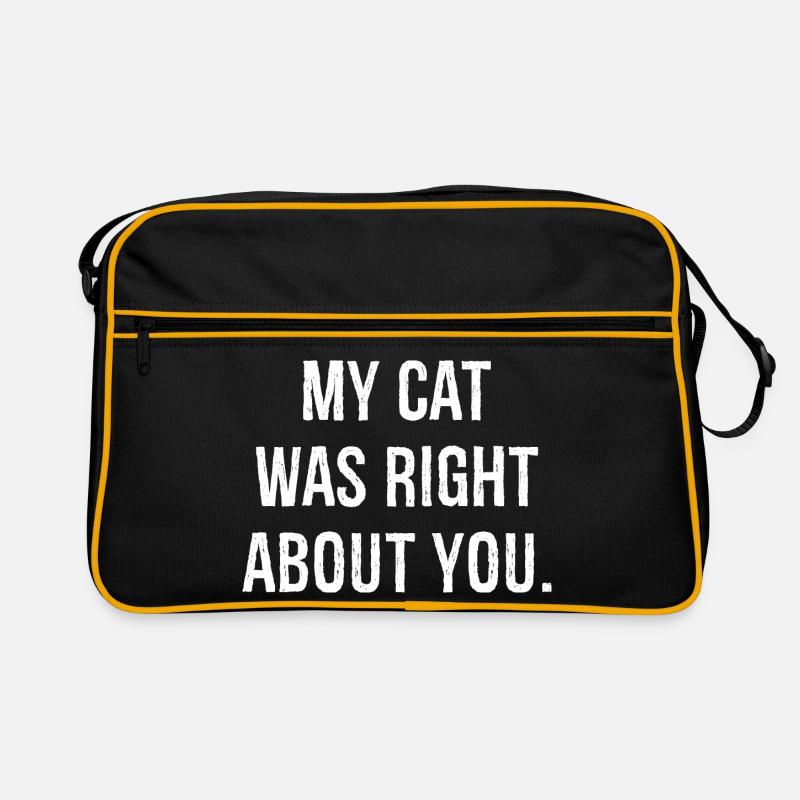 Mon chat avait raison à ton sujet Sac Retro