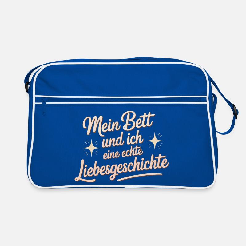 Mon lit et moi, une véritable histoire d’amour Sac Retro