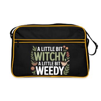 Certified Clinical Botanical Specialist Apparel  - Retro Bag - black/gold - Front
