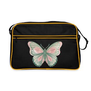 Papillon - Sac Retro - noir/or - Devant