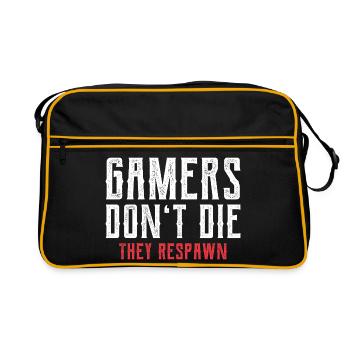 Réapparition des joueurs - Sac Retro - noir/or - Devant