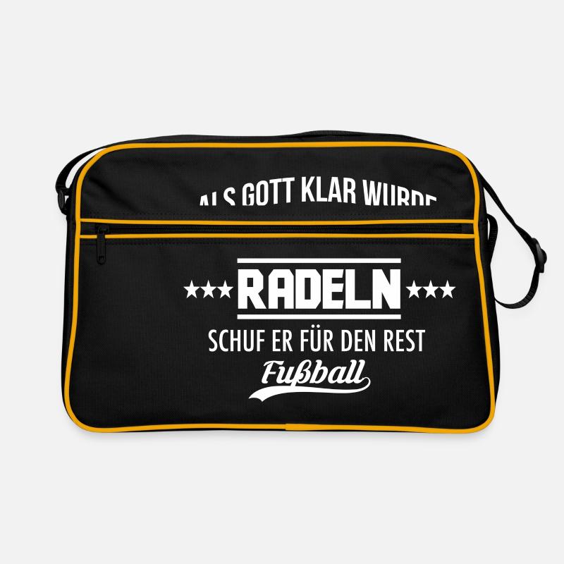 Als Gott klar wurde - RADELN Retro Tasche