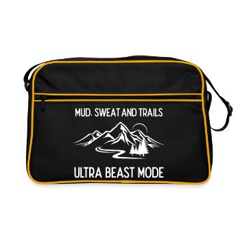 Ultra Running - Boue, sueur et sentiers - Sac Retro - noir/or - Devant