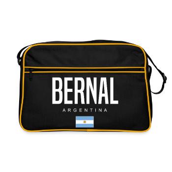 Bernal Argentine Argentin - Sac Retro - noir/or - Devant