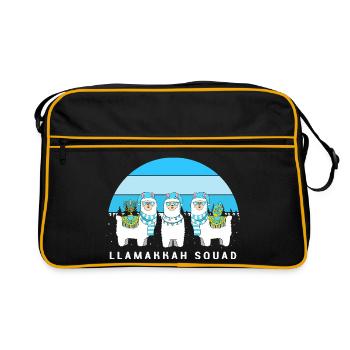 Hanukkah Chanukkah Hanukah - Retro Bag - black/gold - Front