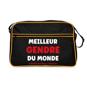 gendre - Sac Retro - noir/or - Devant