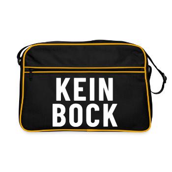 Not in the mood - Retro Bag - black/gold - Front