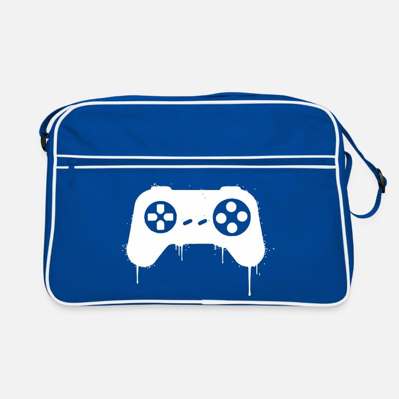 Gamepad Graffiti Drops Retro Bag