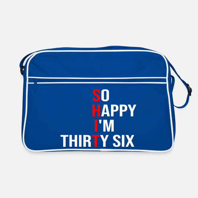 So Happy I'm Thirty Six Retro Bag