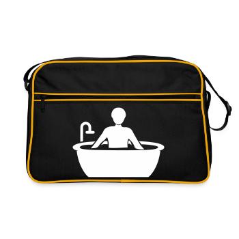 Bathing Bathtub - Retro Bag - black/gold - Front
