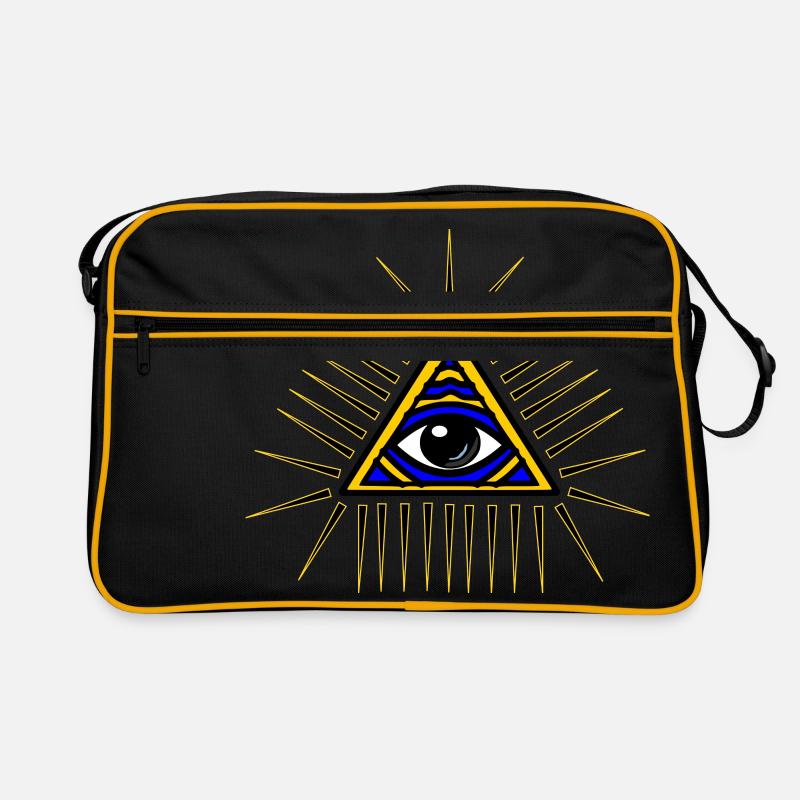 Illuminati Geschenk Idee Retro Tasche