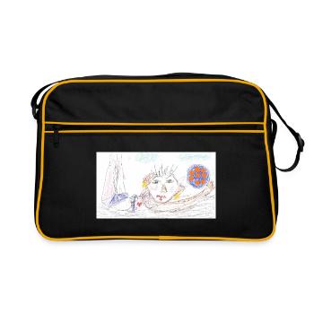 Srand - Sac Retro - noir/or - Devant