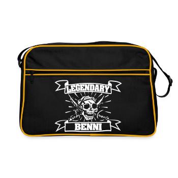 Carnival Benni - Retro Bag - black/gold - Front