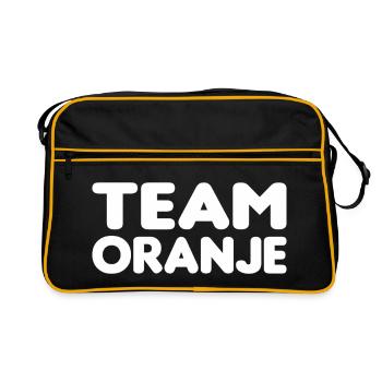 Équipe Oranje - Pays-Bas - Niederlande - Sac Retro - noir/or - Devant