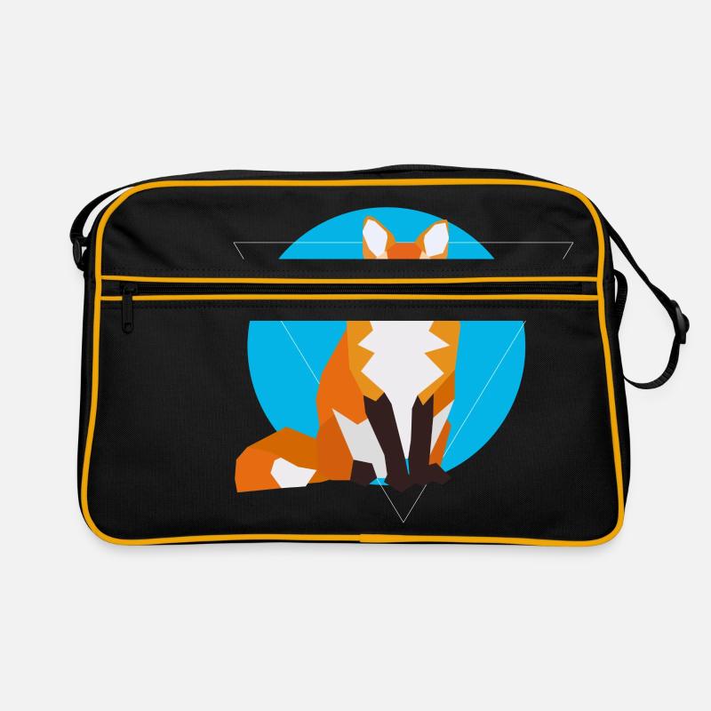 géométrique Fox Sac Retro