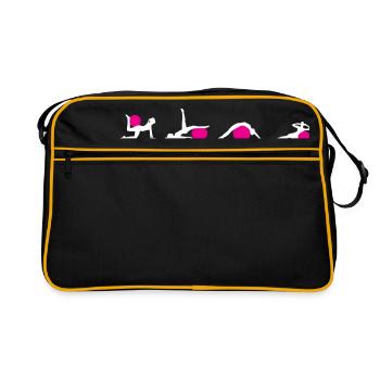 Pilates - Sac Retro - noir/or - Devant