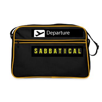 Congé sabbatique - Sac Retro - noir/or - Devant