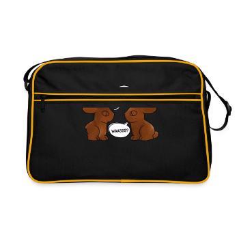 Chocolate - Retro Bag - black/gold - Front