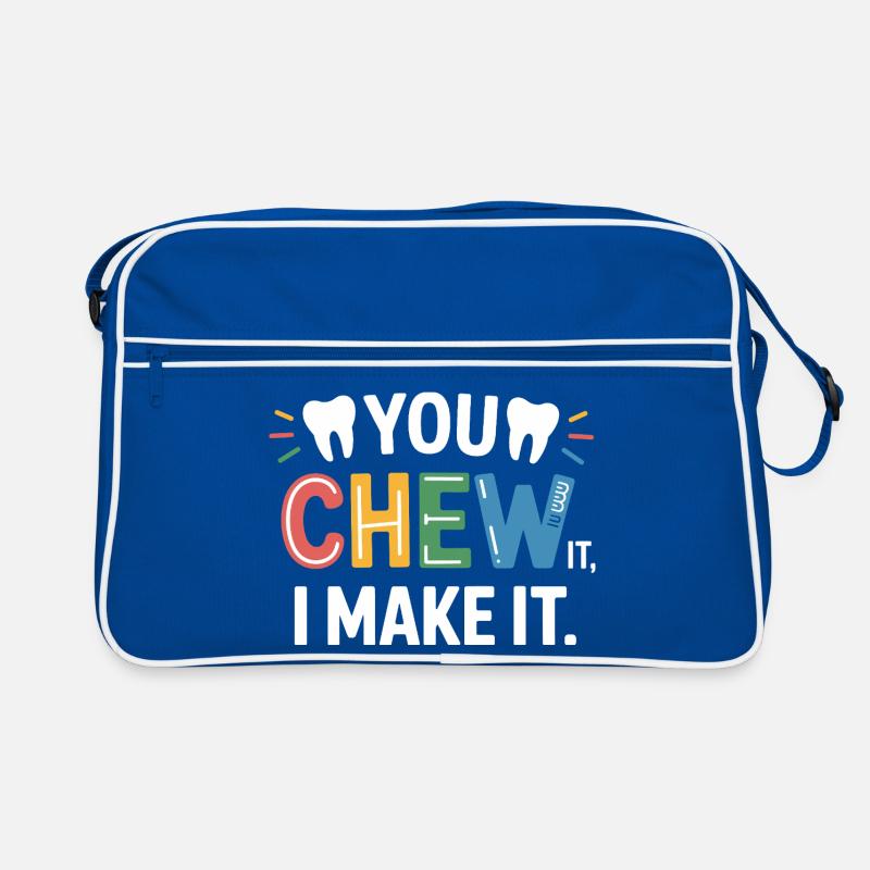 Dentalkeramik Techniker Kunst Retro Tasche