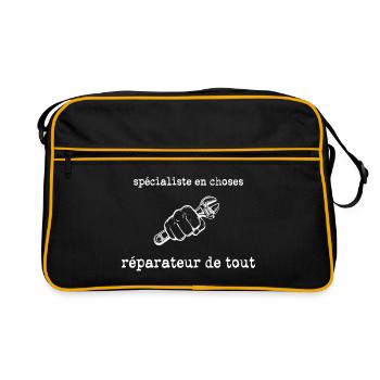 Specialist in Things - Retro Bag - black/gold - Front