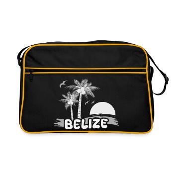 Belize Beach - Retro Bag - black/gold - Front