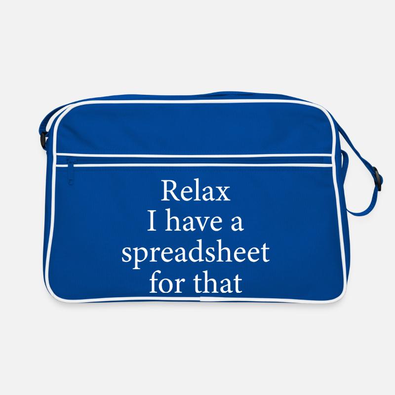 relax I have a spreadsheet for that Retro Bag