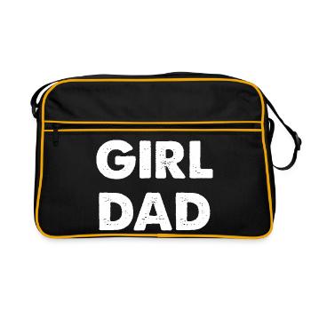 fille papa - Sac Retro - noir/or - Devant