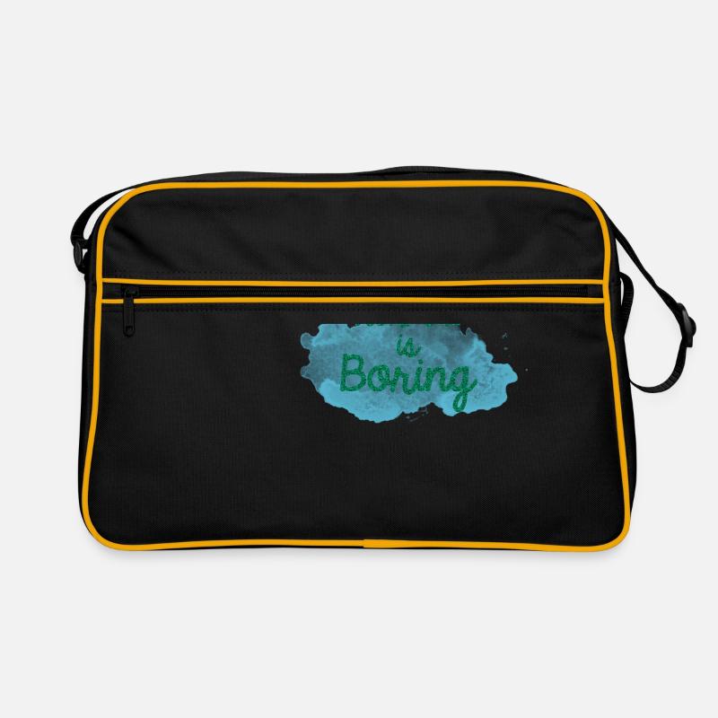 Normal is Boring Retro Bag